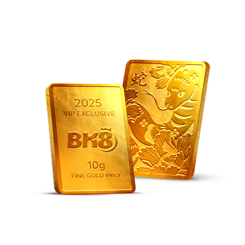 BK8 Exclusive Snake Year Gold Bar 10g