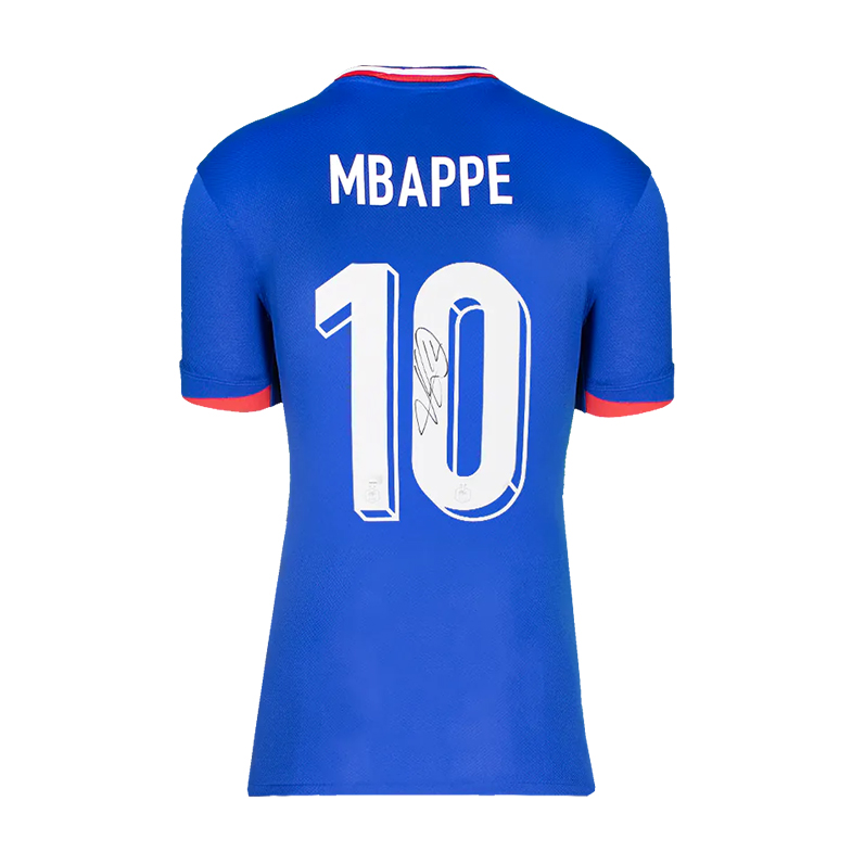 Mbappe 2026 FIFA Signed & Hero Framed Shirt